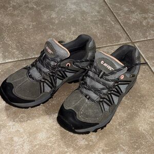 Hi-Tec Charcoal and Black Trail Shoes